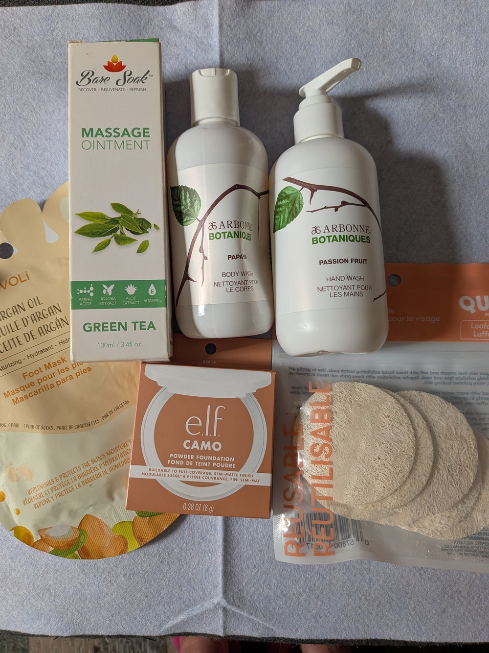Arbonne Botanique White & Green Papaya Body Wash + Passion Fruit Hand Wash